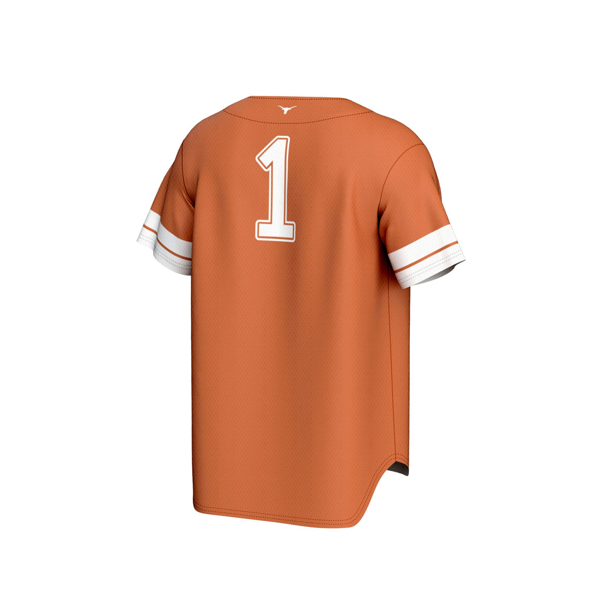 #1 Texas Longhorns GameDay Greats Collegiate Baseball Fashion Jersey - Texas Orange