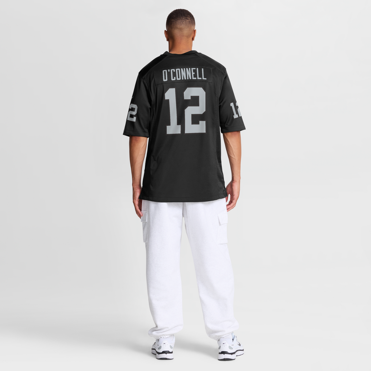 Las Vegas Raiders Aidan O'Connell Nike Black Team Game Jersey