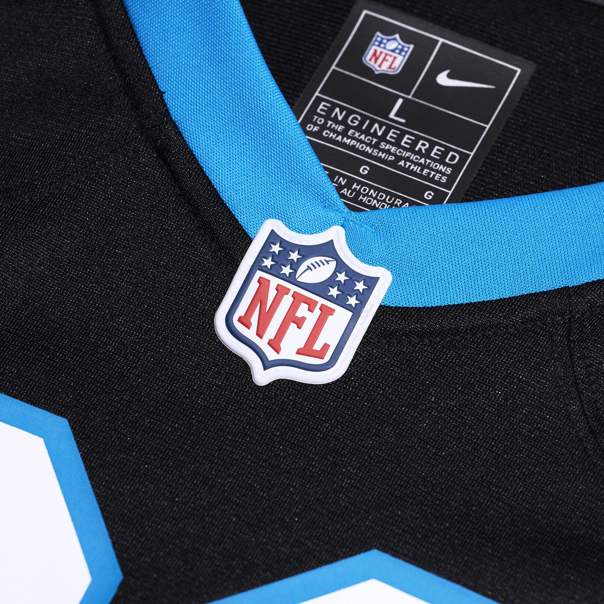 Carolina Panthers Sam Martin Black Team Game Jersey