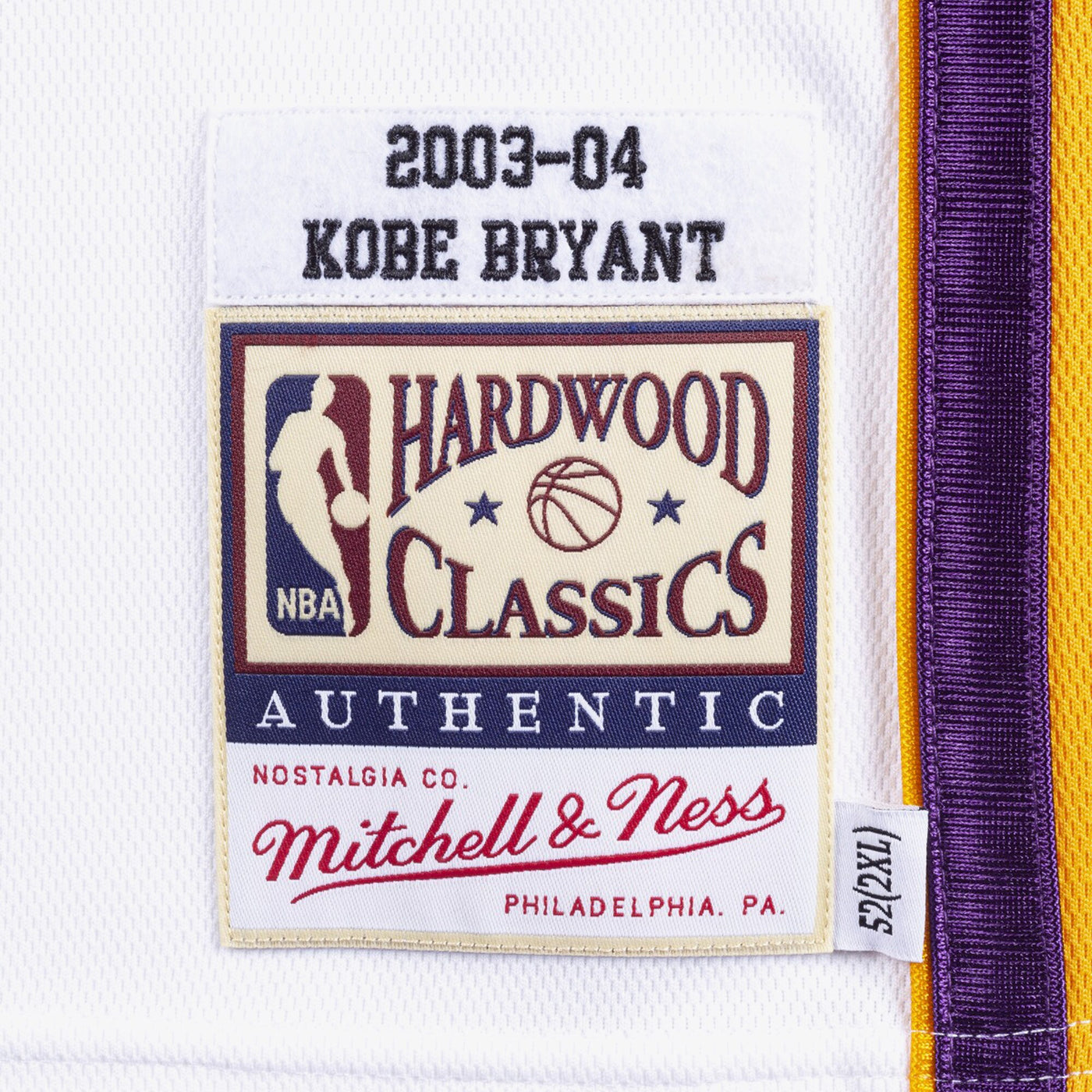Los Angeles Lakers Mitchell & Ness 2004 Alternate Authentic Jersey - White