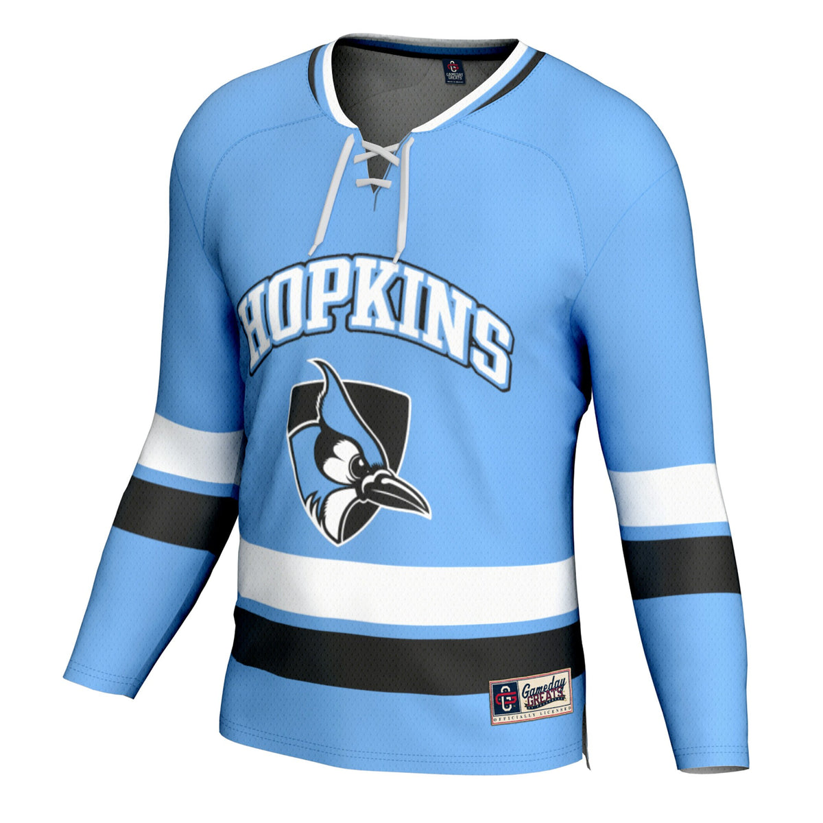 Johns Hopkins Blue Jays GameDay Greats Spirit Hockey Jersey - Light Blue