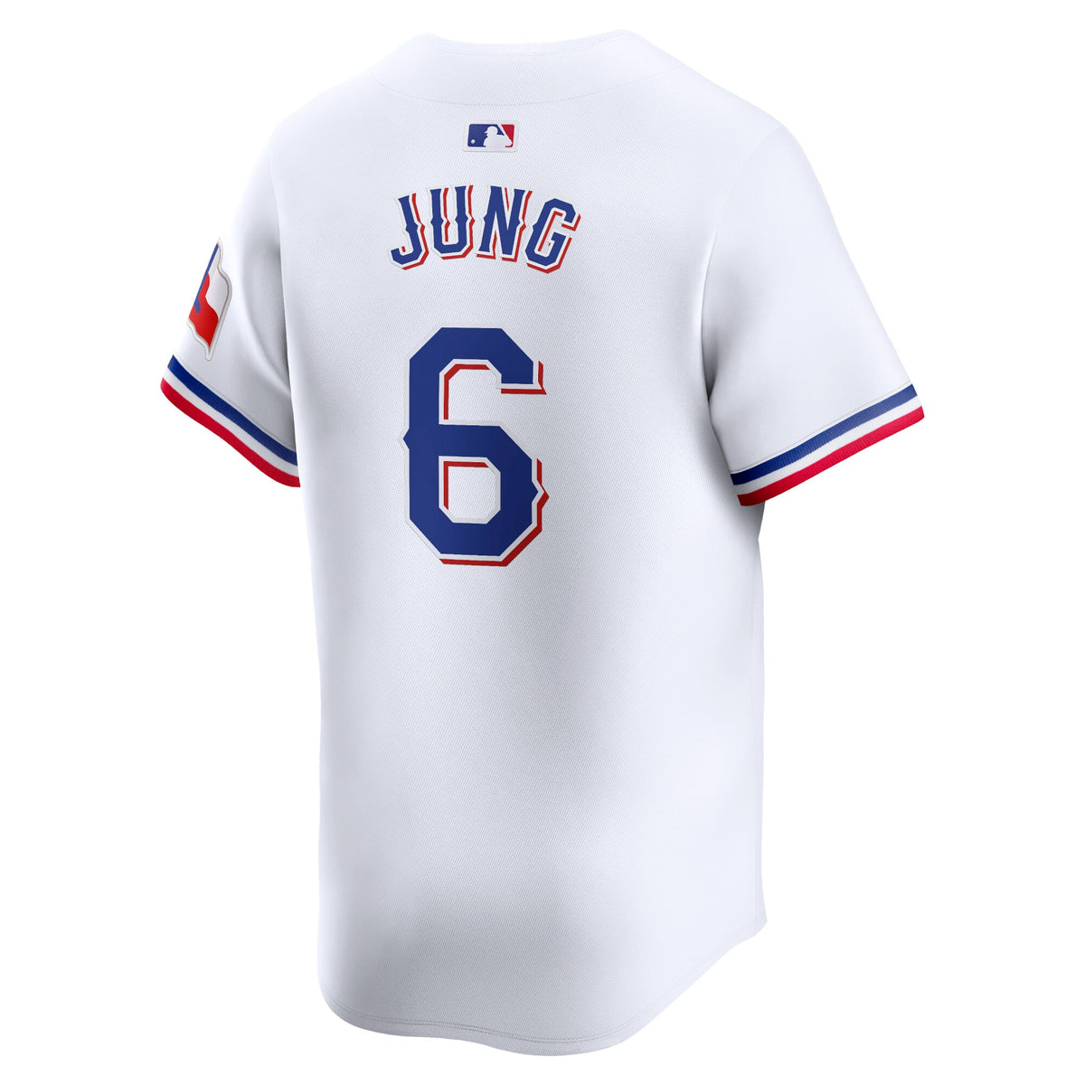 Texas Rangers Josh Jung White Home Limited Player Jersey