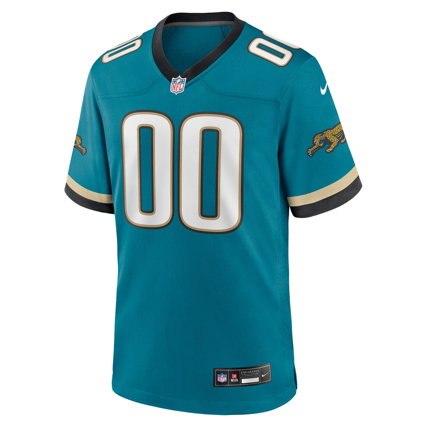 Jacksonville Jaguars Nike Teal Prowler Throwback Custom Game Jersey
