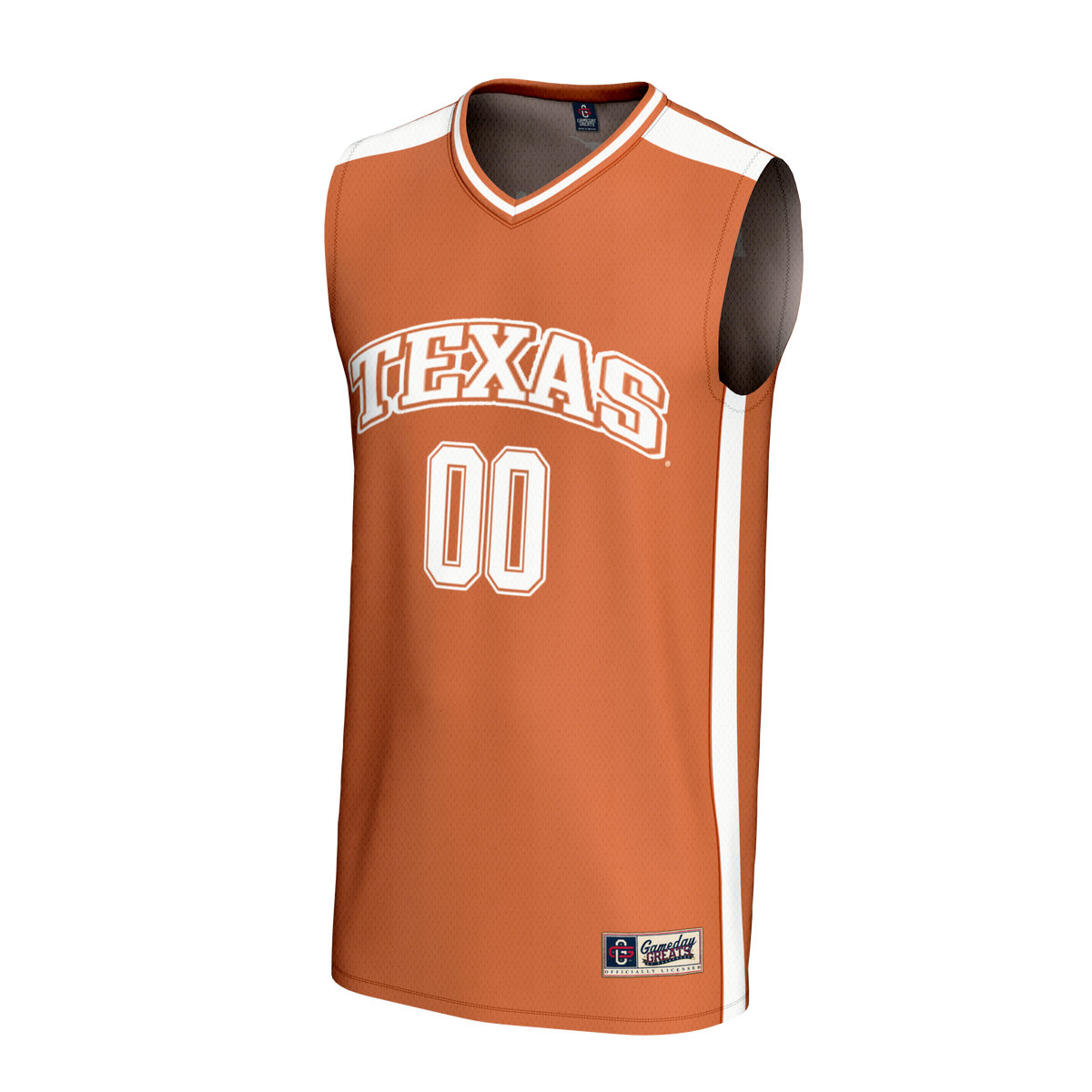 Texas Longhorns GameDay Greats NIL Pick-A-Player Lightweight Basketball Fashion Jersey - Burnt Orange