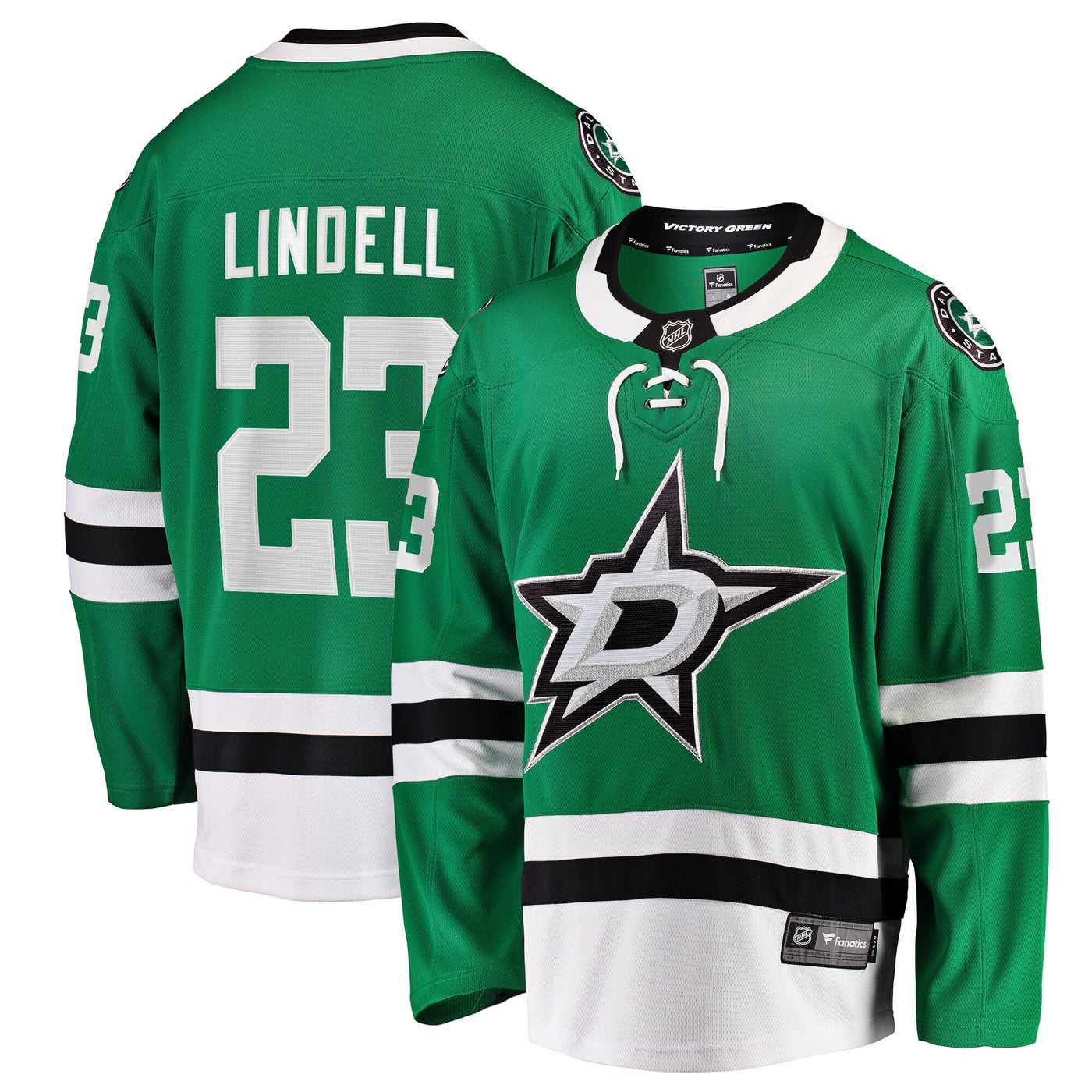 Dallas Stars Esa Lindell Fanatics Kelly Green Breakaway Jersey