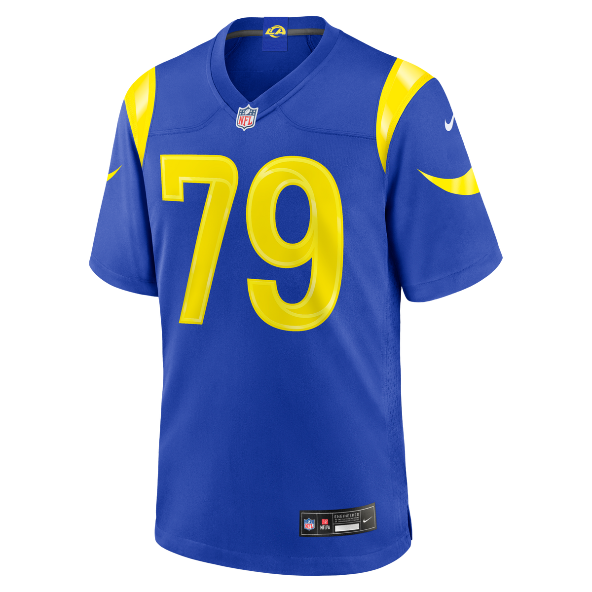 Los Angeles Rams Keagen Trost Royal Team Game Jersey