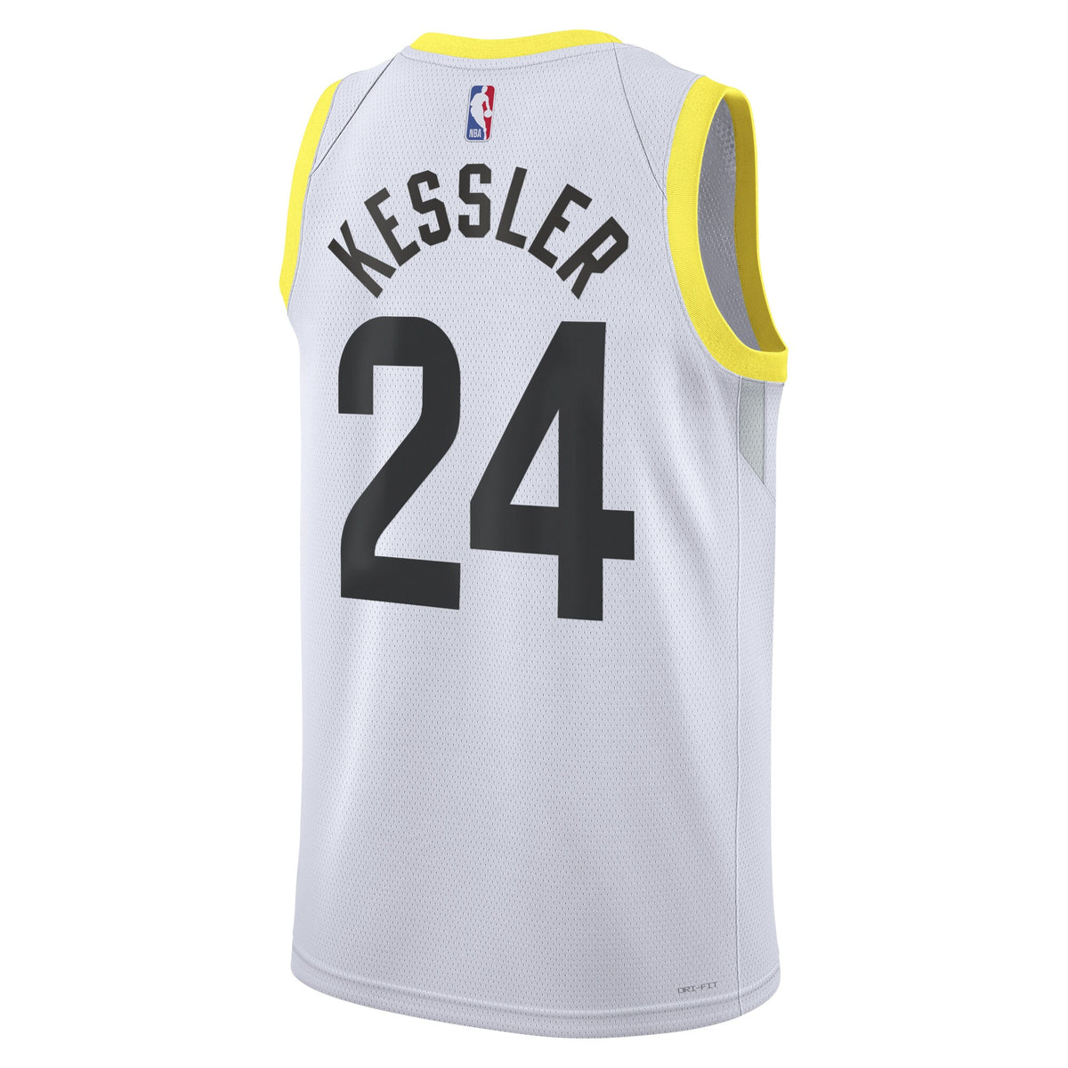 Utah Jazz Association Edition Swingman Jersey - White - Walker Kessler -
