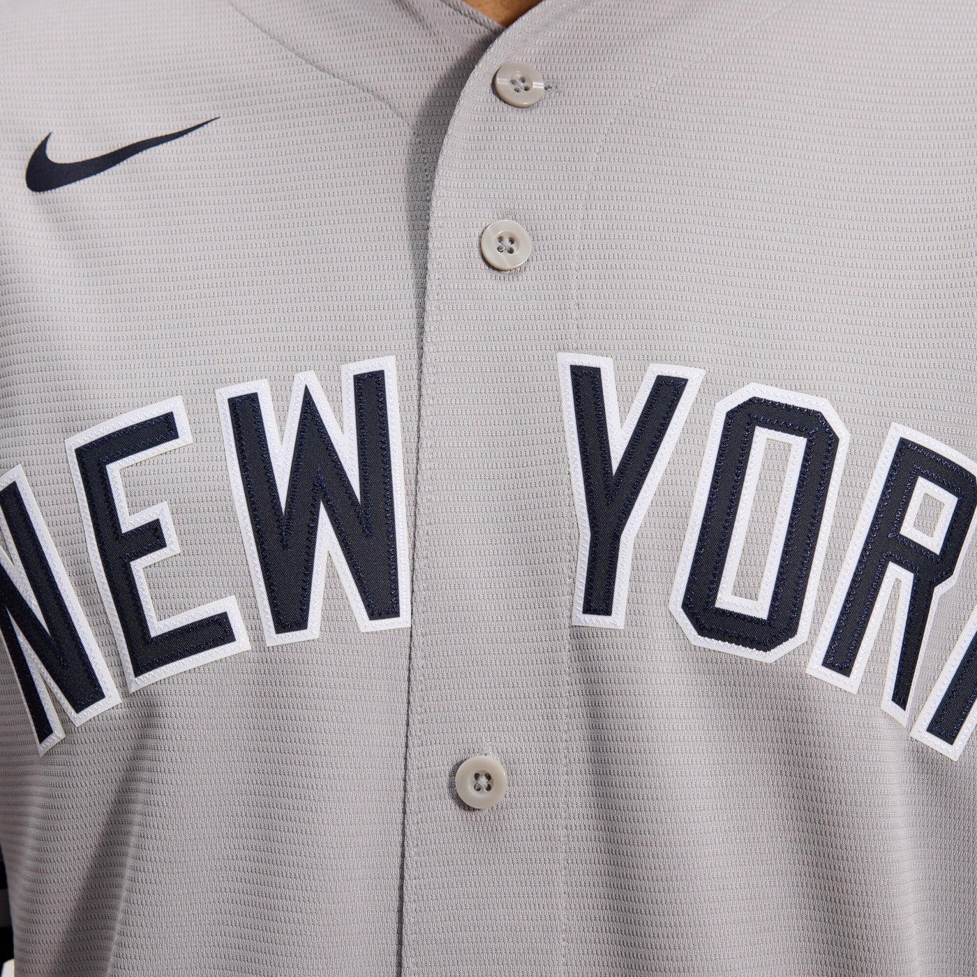 New York Yankees Anthony Volpe Nike Gray Road Replica Jersey