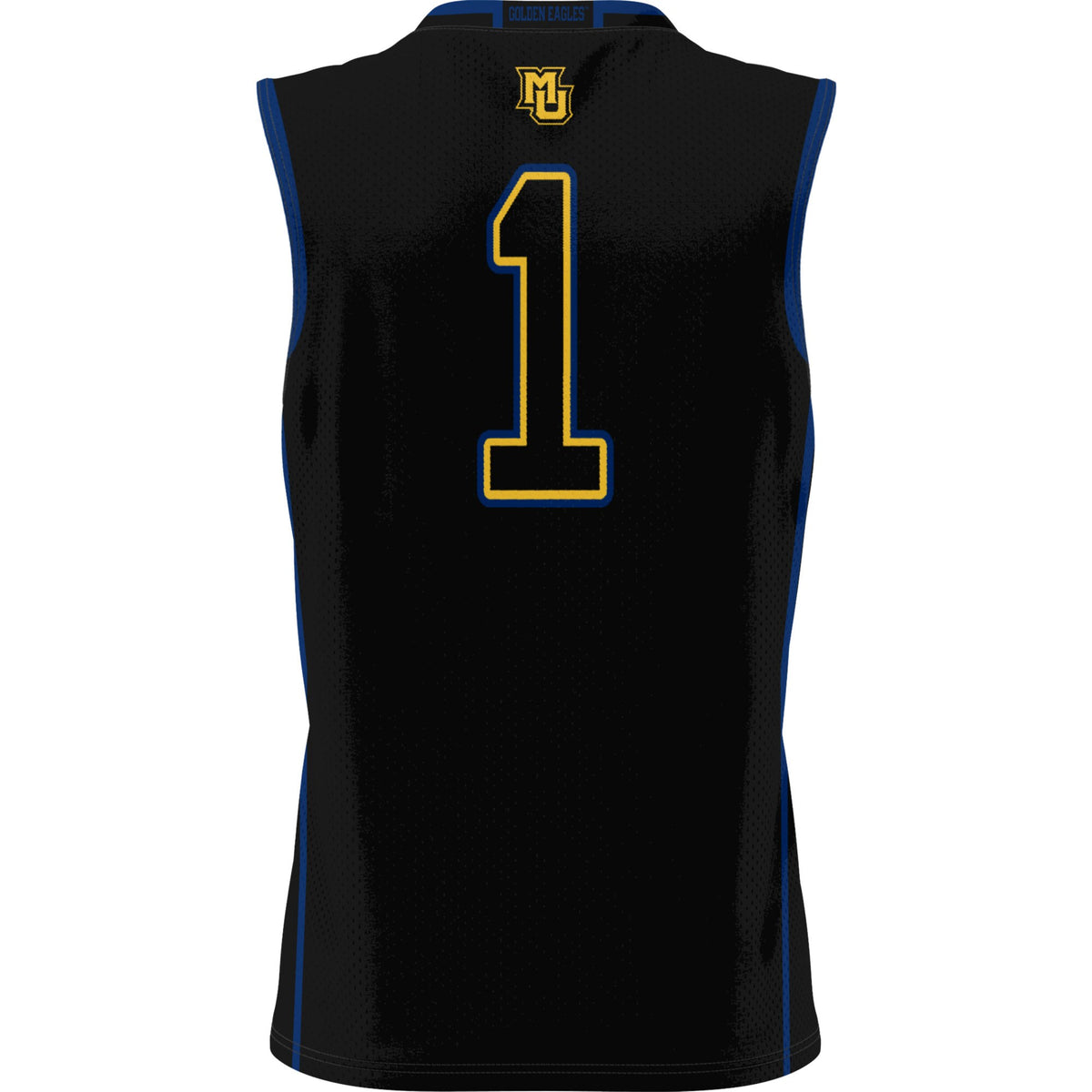 #1 Marquette Golden Eagles GameDay Greats Lightweight Basketball Jersey - Black
