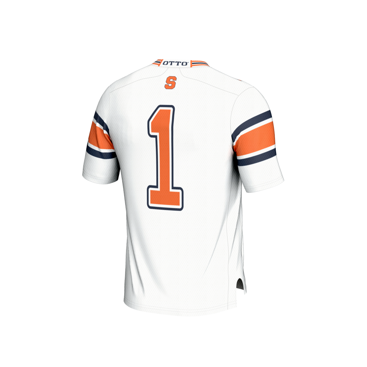 #1 Syracuse Orange GameDay Greats Lightweight Collegiate Football Fashion Jersey - White