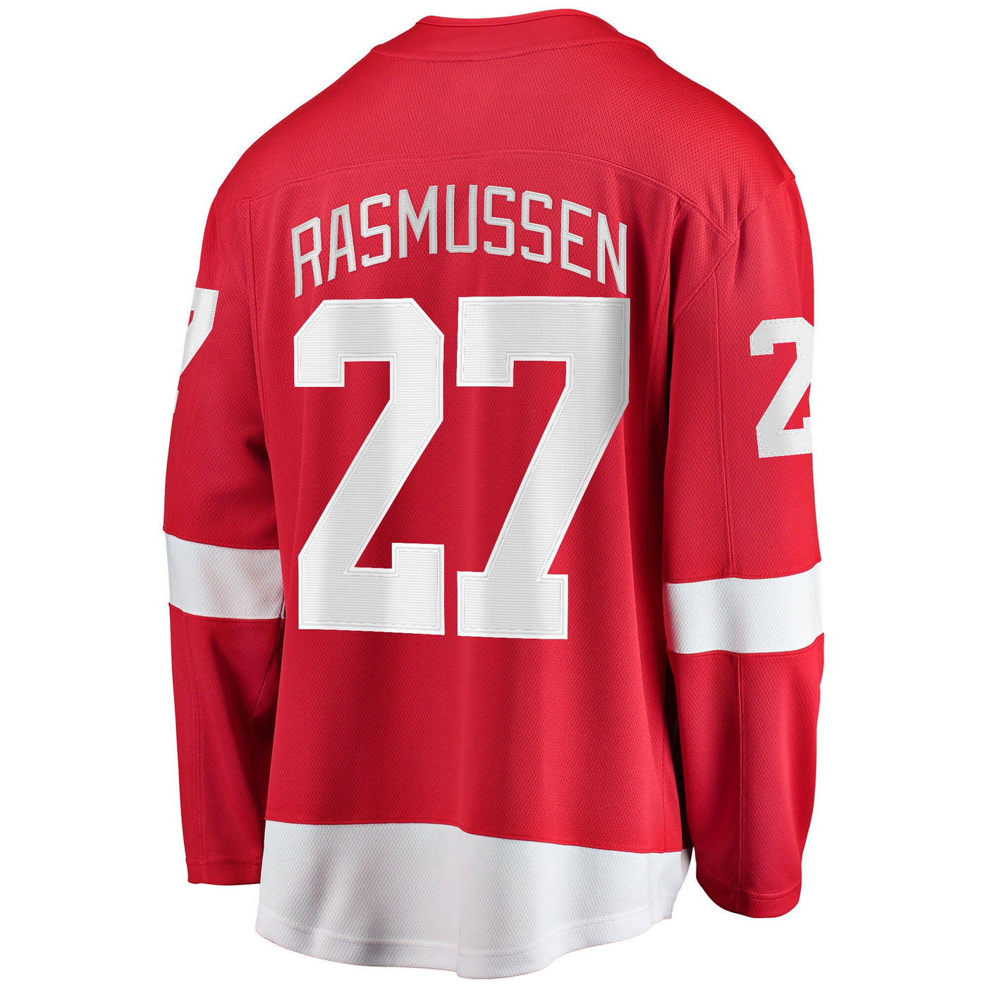 Detroit Red Wings Michael Rasmussen Fanatics Red Home Breakaway Player Jersey