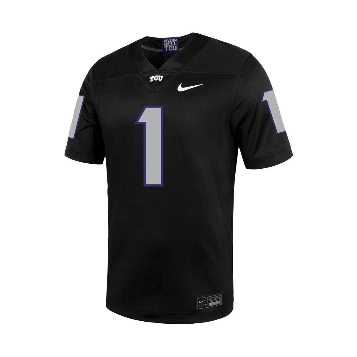 #1 TCU Horned Frogs Untouchable Football Jersey – Black