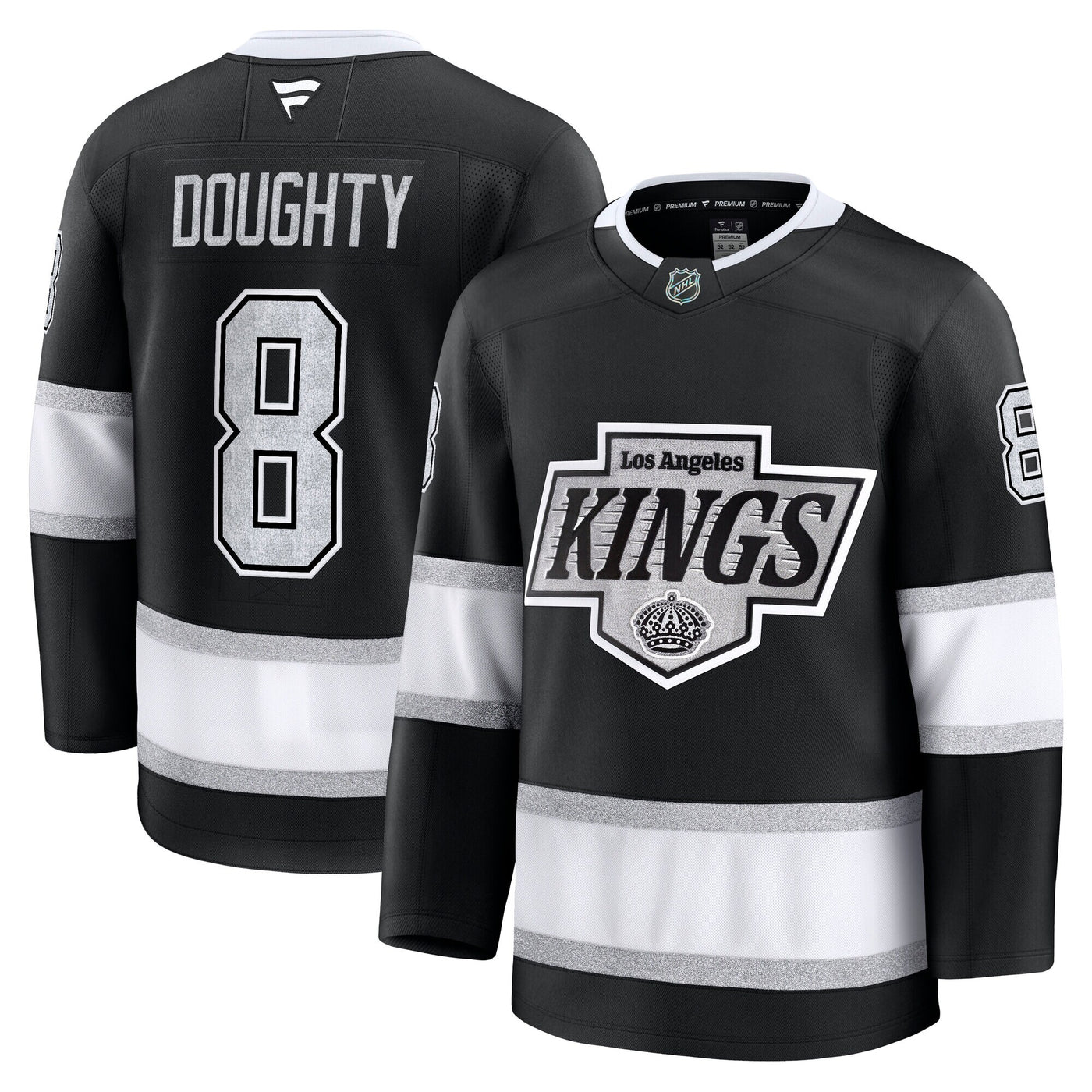 Los Angeles Kings Drew Doughty Fanatics Black Home Premium Jersey
