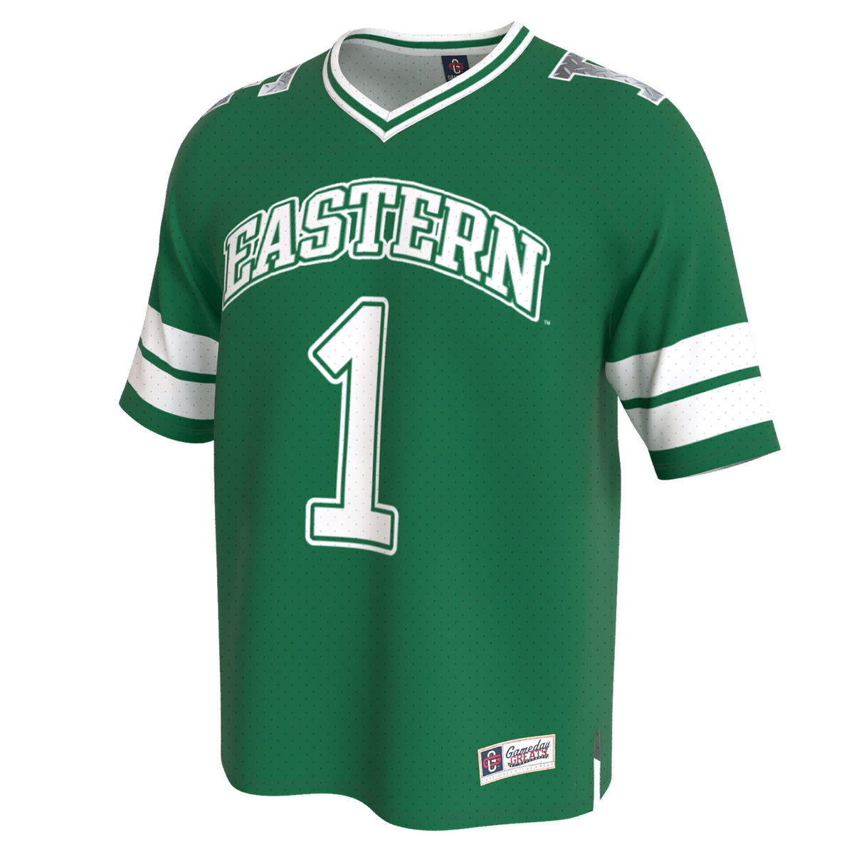 Eastern Michigan Eagles GameDay Greats Lightweight Collegiate Football Fashion Jersey - Green