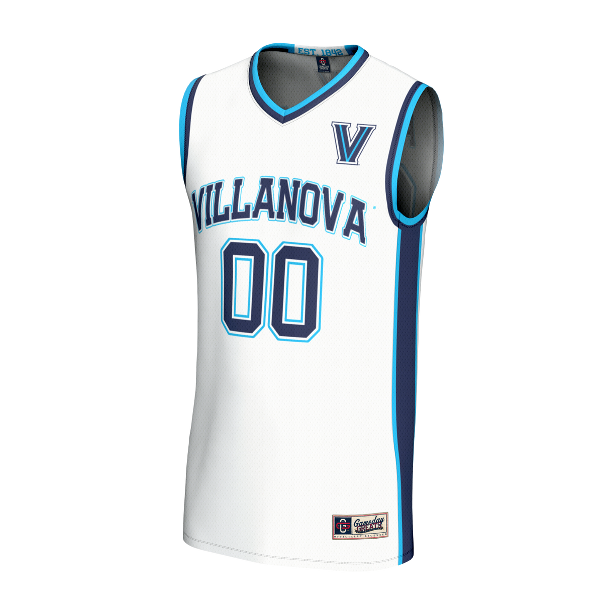 Villanova Wildcats GameDay Greats Lightweight Collegiate Basketball NIL Pick-A-Player Fashion Jersey - White