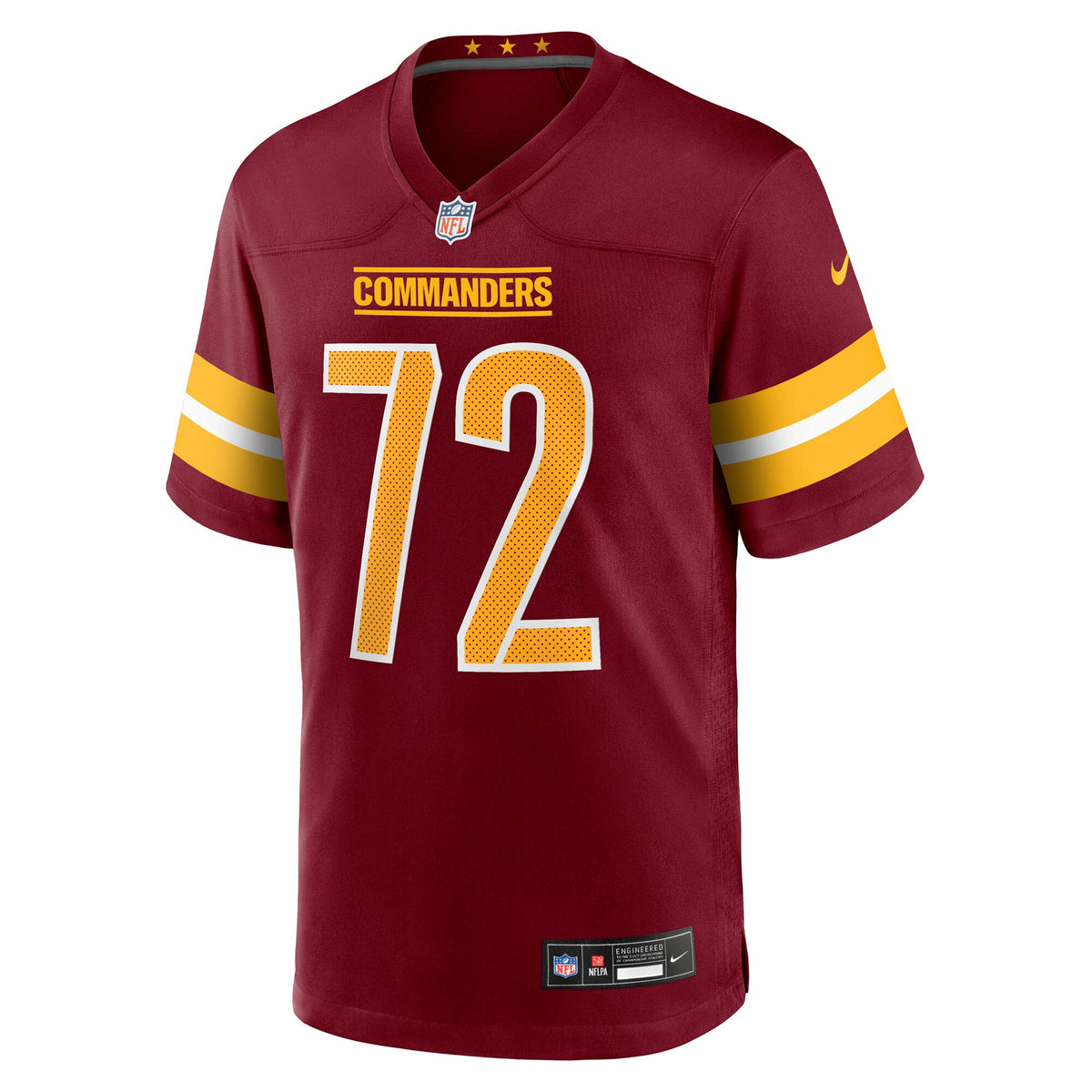 Washington Commanders Josh Conerly Jr. Burgundy Team Game Jersey