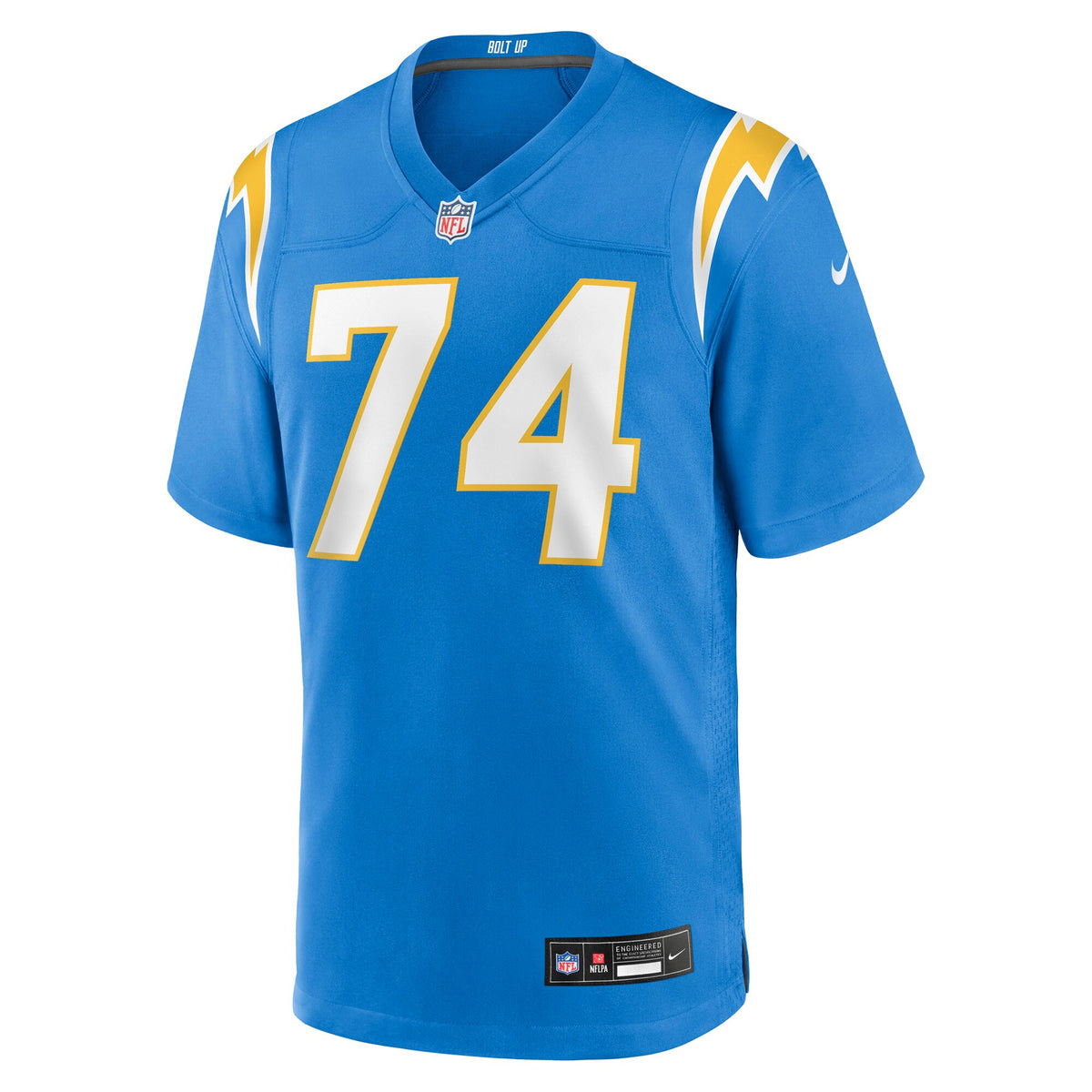 Los Angeles Chargers Kayode Awosika Powder Blue Team Game Jersey
