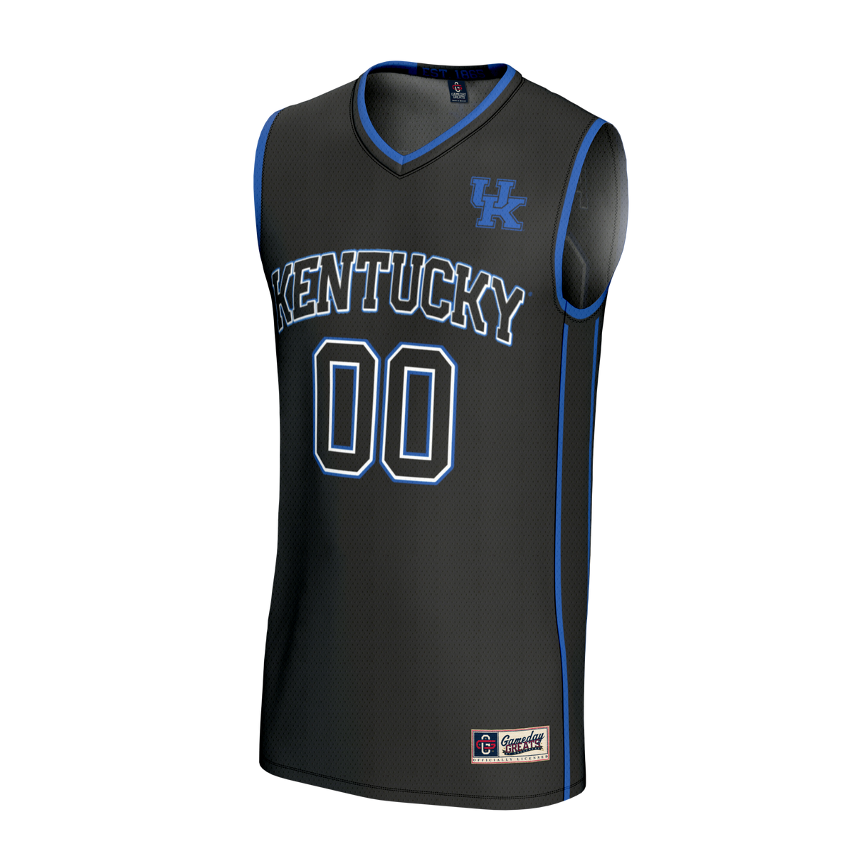 Kentucky Wildcats GameDay Greats Lightweight Collegiate Basketball NIL Pick-A-Player Fashion Jersey - Black