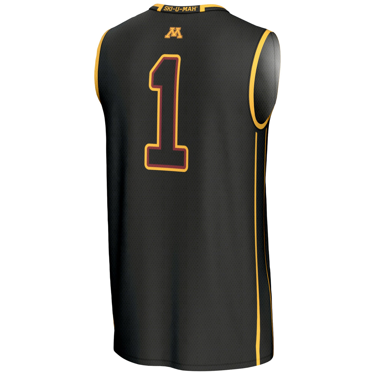 #1 Minnesota Golden Gophers GameDay Greats Lightweight Basketball Jersey - Black