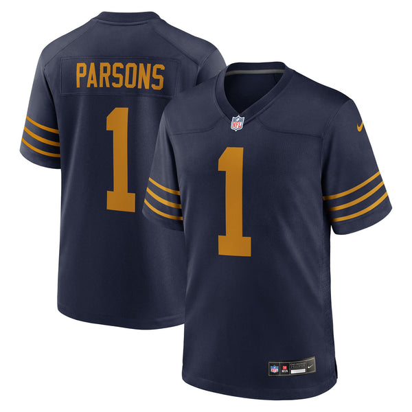 Green Bay Packers Micah Parsons Nike Navy The 1923 Classic Game Jersey