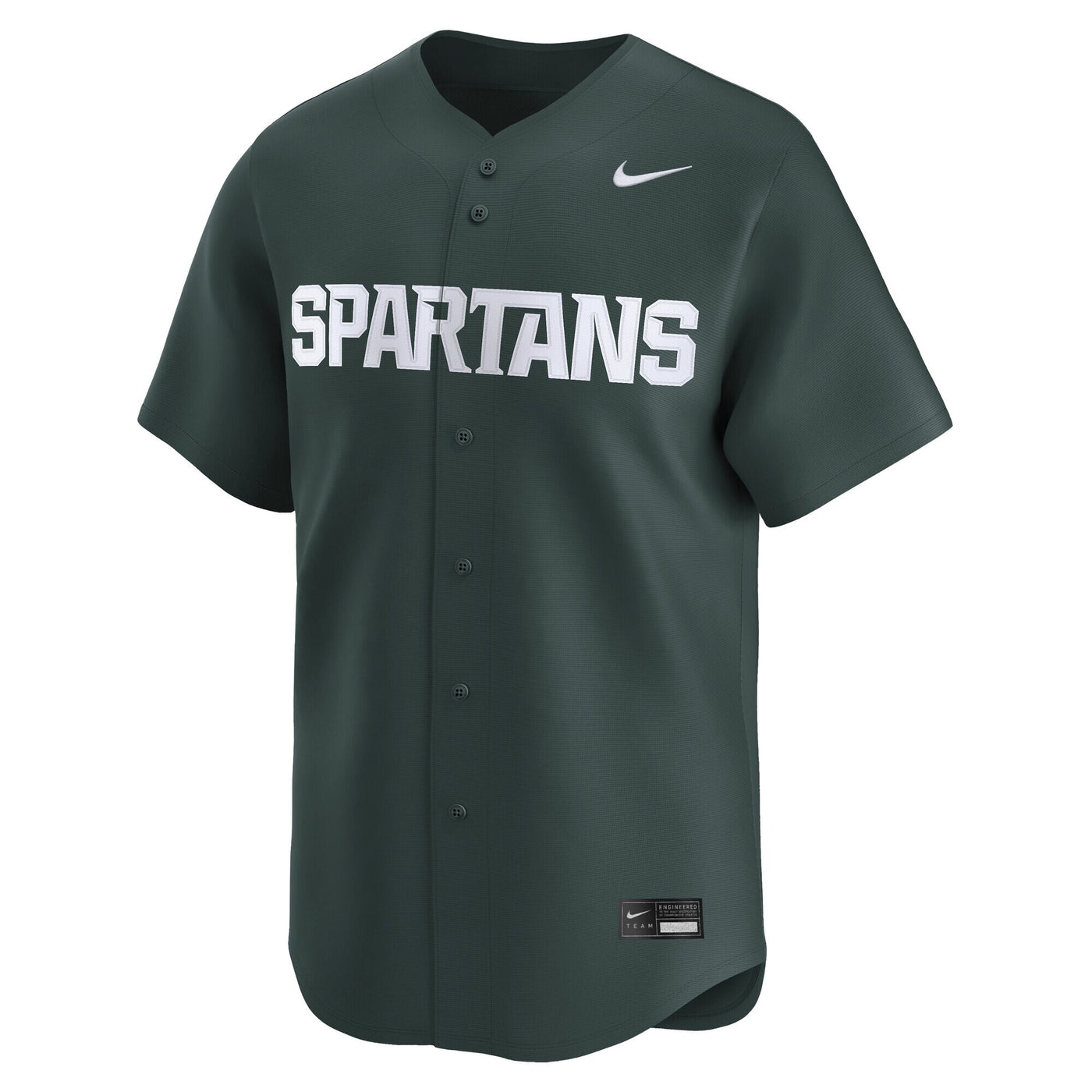 Nike Green Michigan State Spartans Baseball Limited Jersey