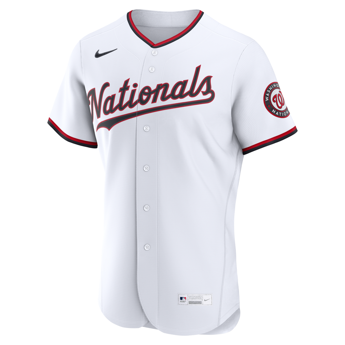 Washington Nationals White Home Authentic Jersey