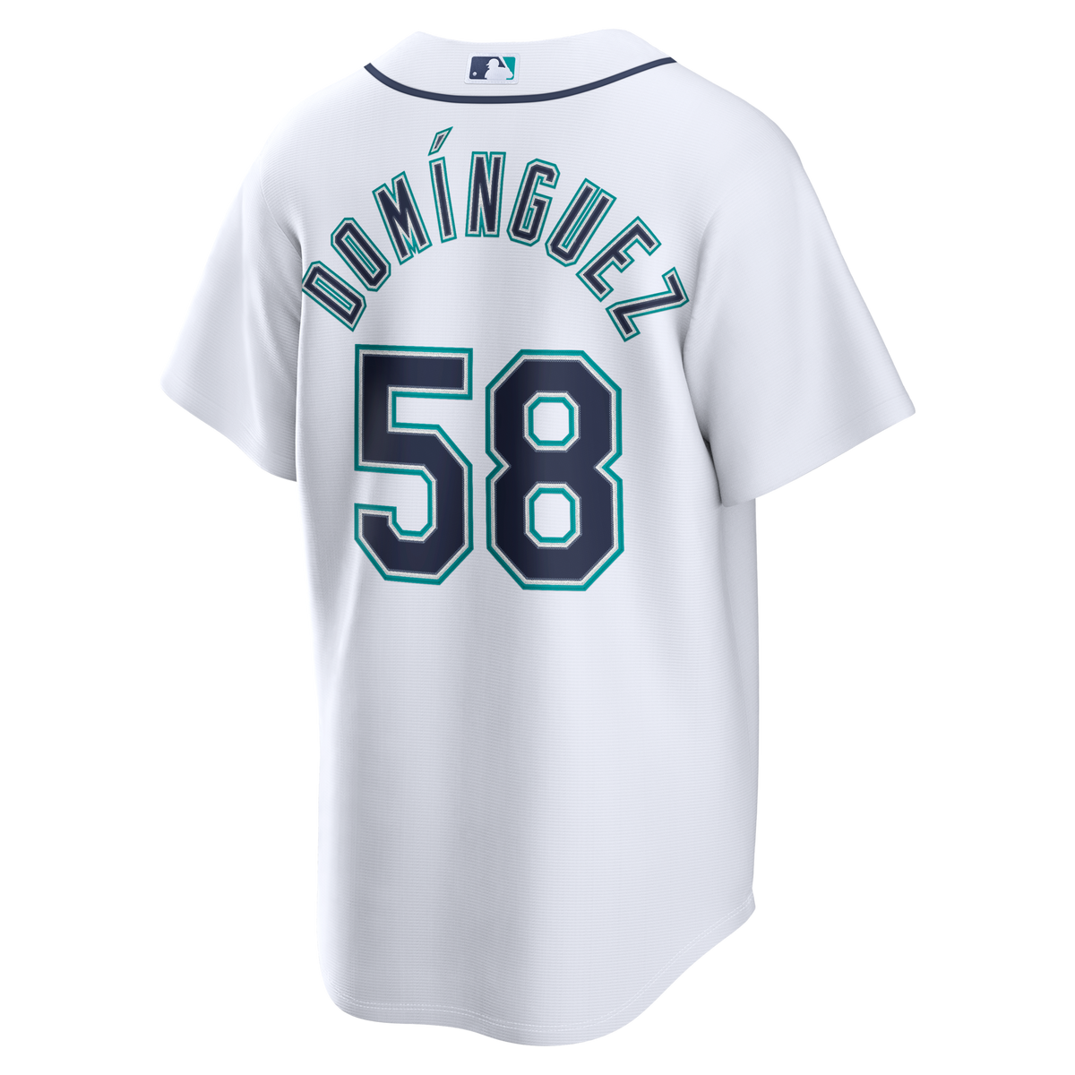 Seattle Mariners Seranthony Domínguez White Home Replica Jersey