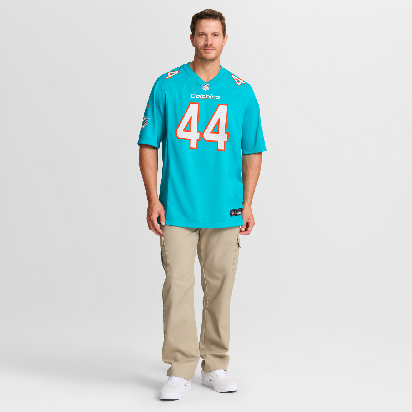 Miami Dolphins Chop Robinson Nike Aqua Player Game Jersey