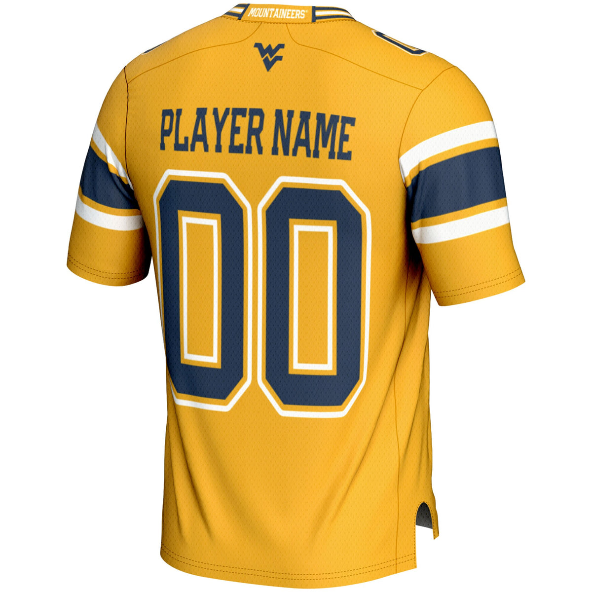 West Virginia Mountaineers GameDay Greats NIL Pick-A-Player Football Jersey - Gold