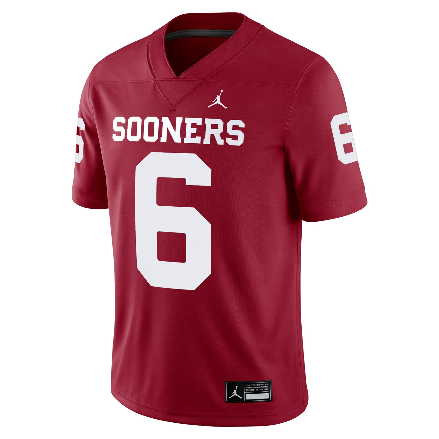 Jordan Brand Baker Mayfield Crimson Oklahoma Sooners Alumni Player Game Jersey