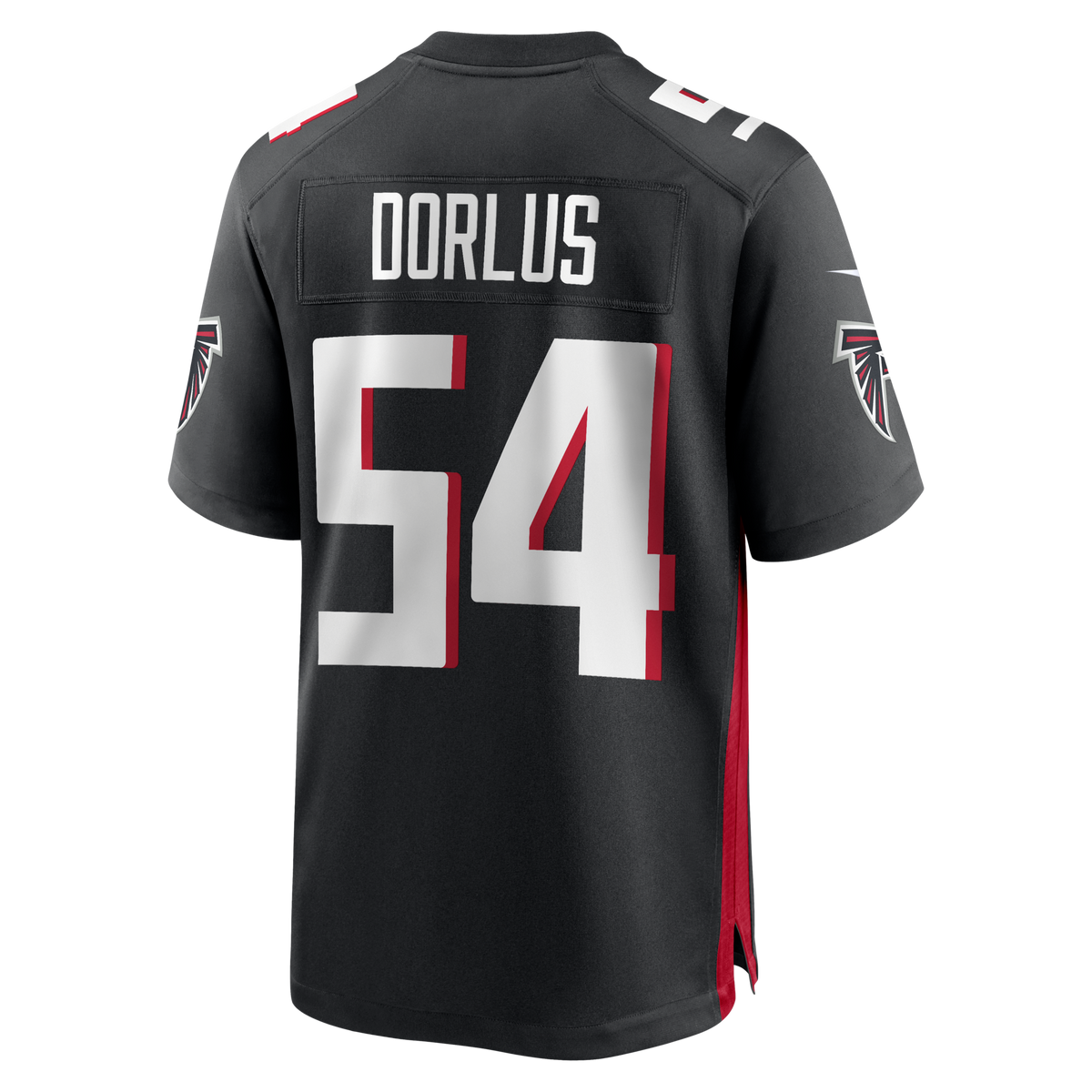 Atlanta Falcons Brandon Dorlus Black Team Game Jersey
