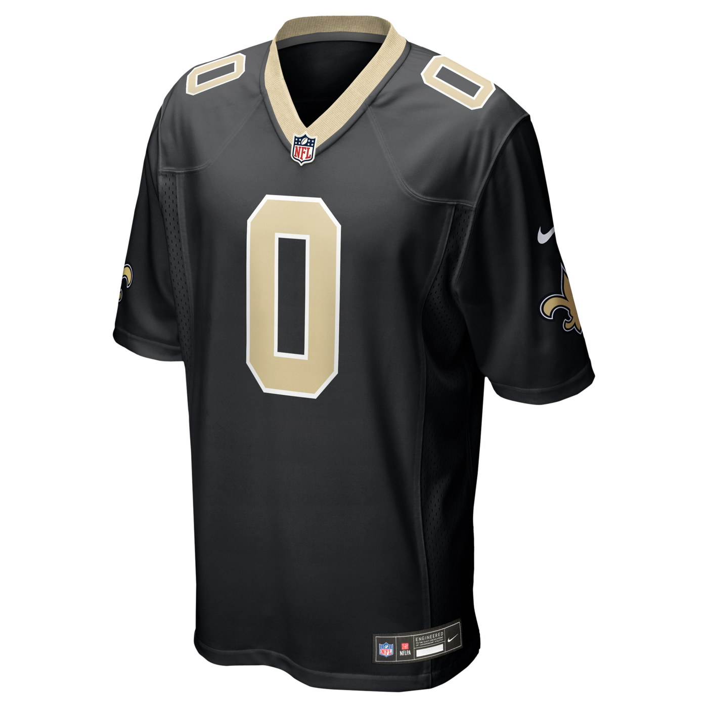 New Orleans Saints Jordyn Tyson Nike Black 2026 NFL Draft First Round Pick No. 8 Team Game Jersey