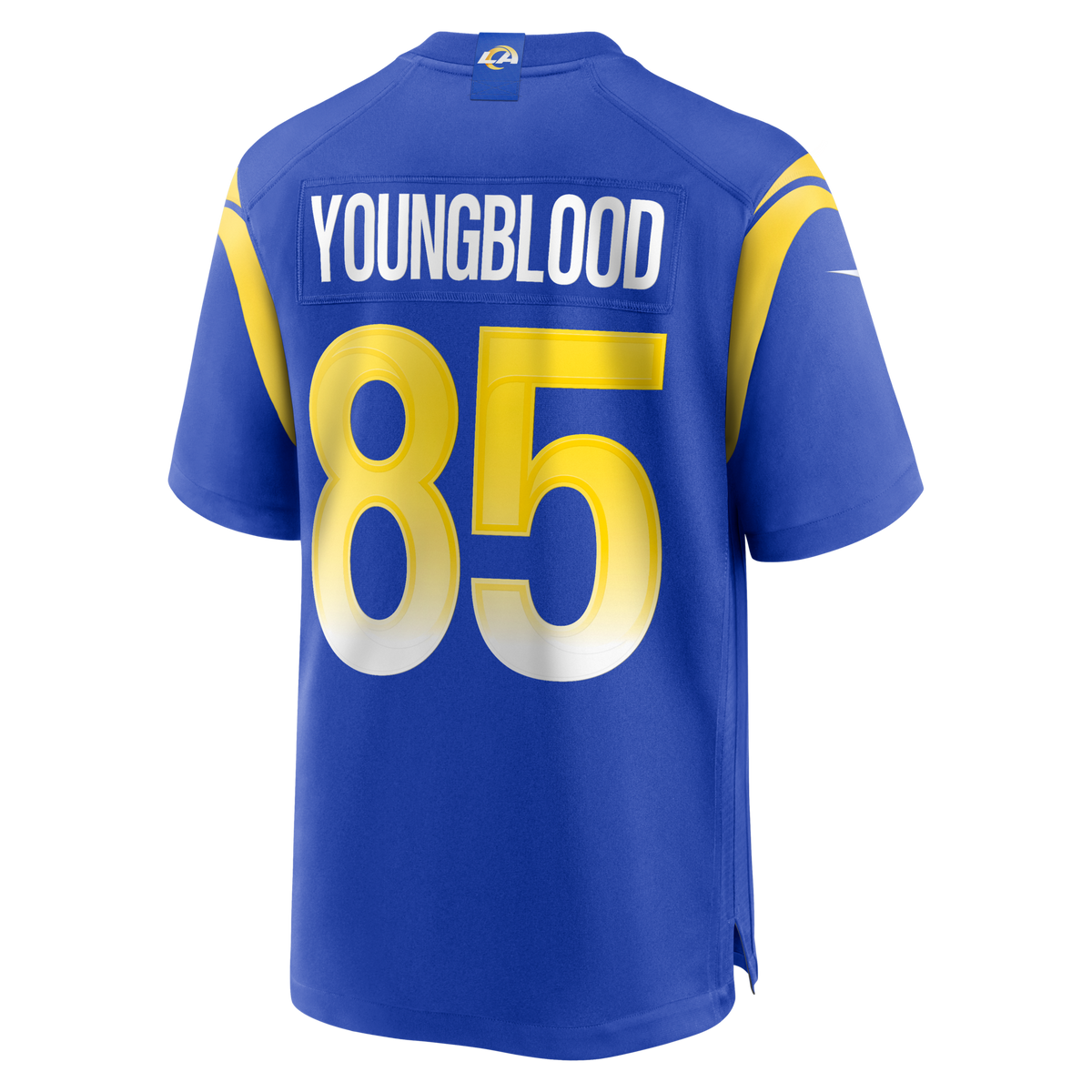 Los Angeles Rams Jack Youngblood Royal Game Retired Player Jersey