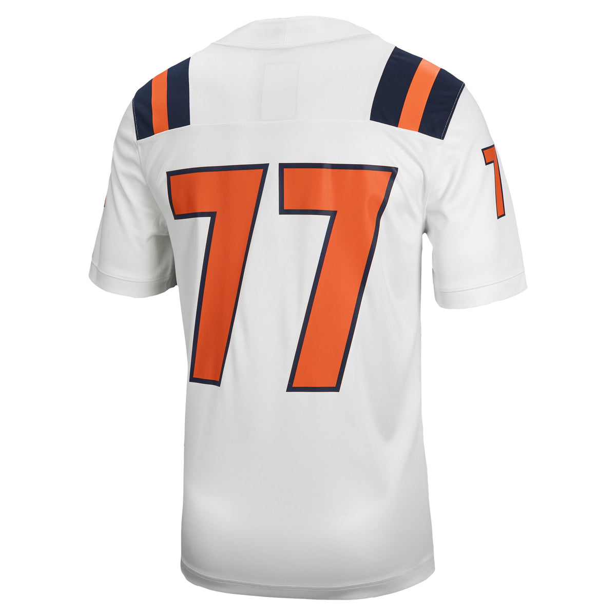 #77 Illinois Fighting Illini Untouchable Football Jersey – White