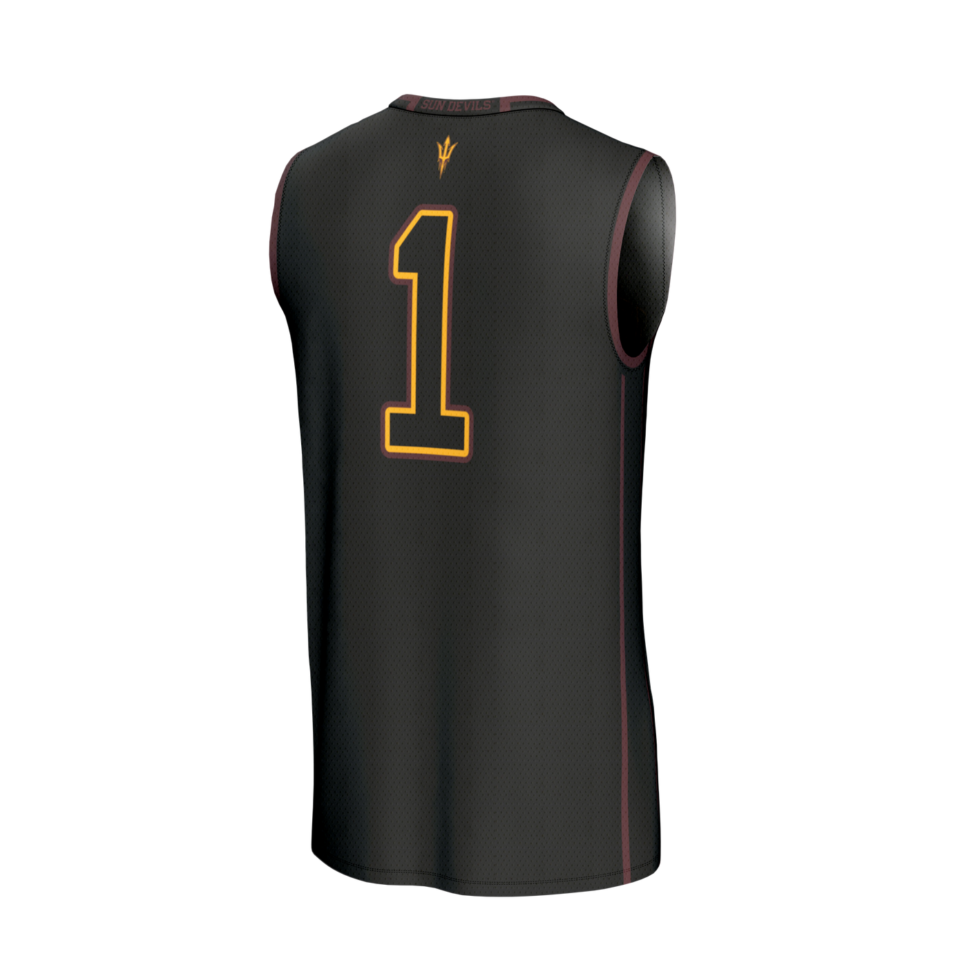 GameDay Greats Black #1 Arizona State Sun Devils Lightweight Collegiate Basketball Fashion Jersey