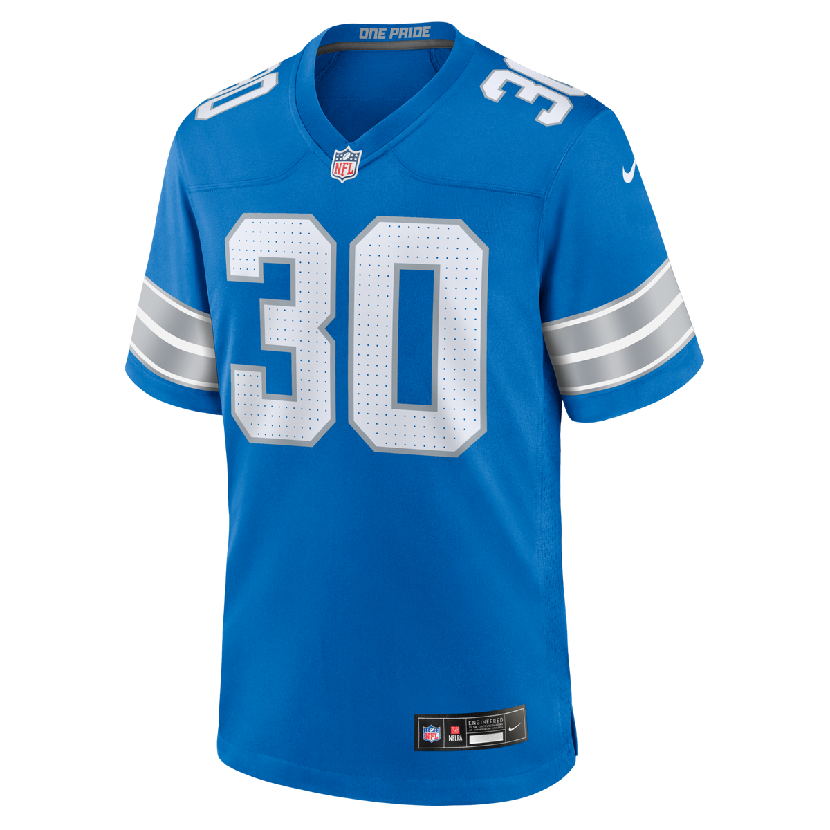 Detroit Lions Khalil Dorsey Blue Team Game Jersey
