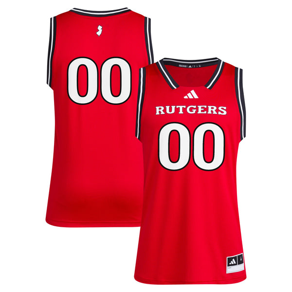 #00 Scarlet Rutgers Scarlet Knights Replica Swingman Jersey
