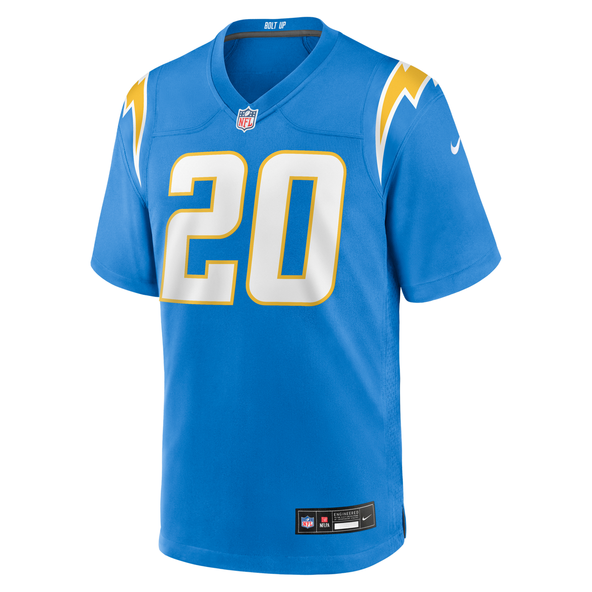 Los Angeles Chargers Cam Hart Powder Blue Team Game Jersey