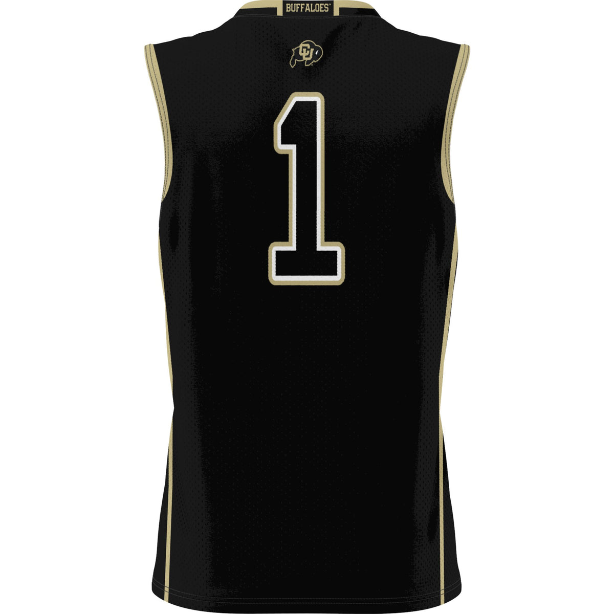 #1 Colorado Buffaloes GameDay Greats Replica Lightweight Basketball Jersey - Black