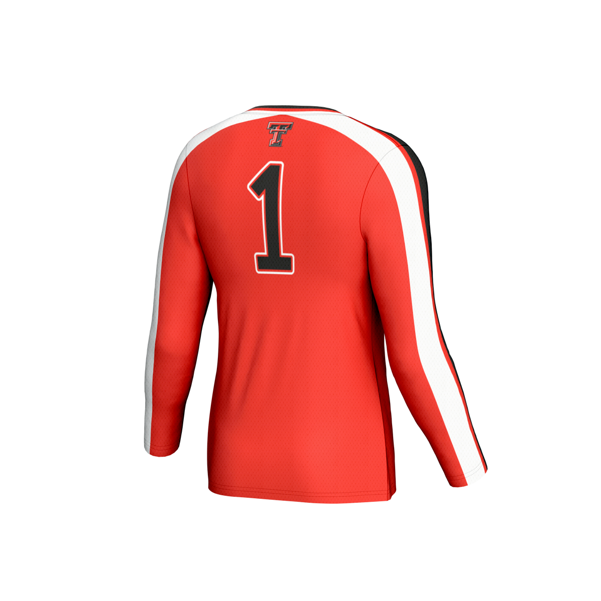 #1 Texas Tech Red Raiders GameDay Greats Lightweight Volleyball Fashion Jersey - Red
