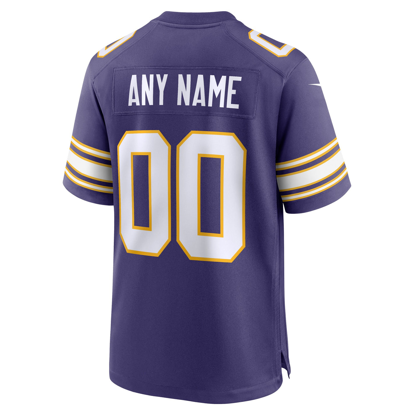 Minnesota Vikings Nike Purple Classic Custom Game Jersey