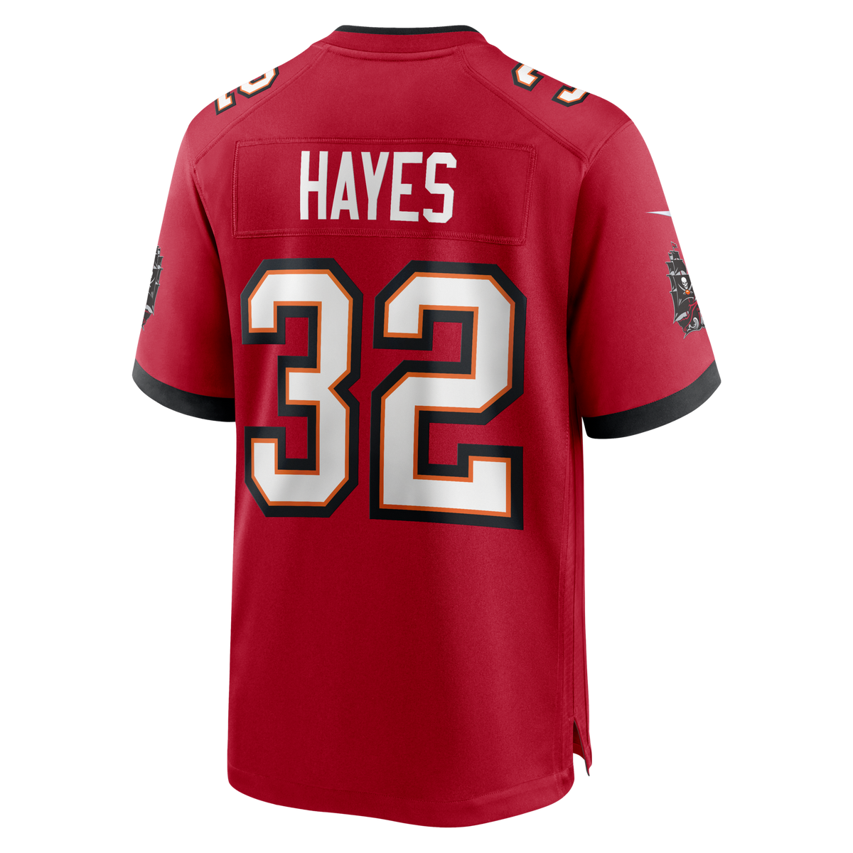 Tampa Bay Buccaneers Josh Hayes Red Game Jersey