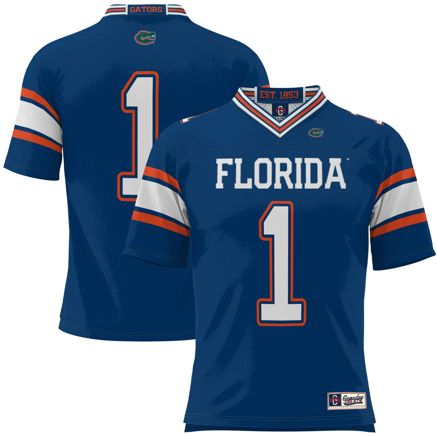 GameDay Greats #1 Royal Florida Gators Football Jersey