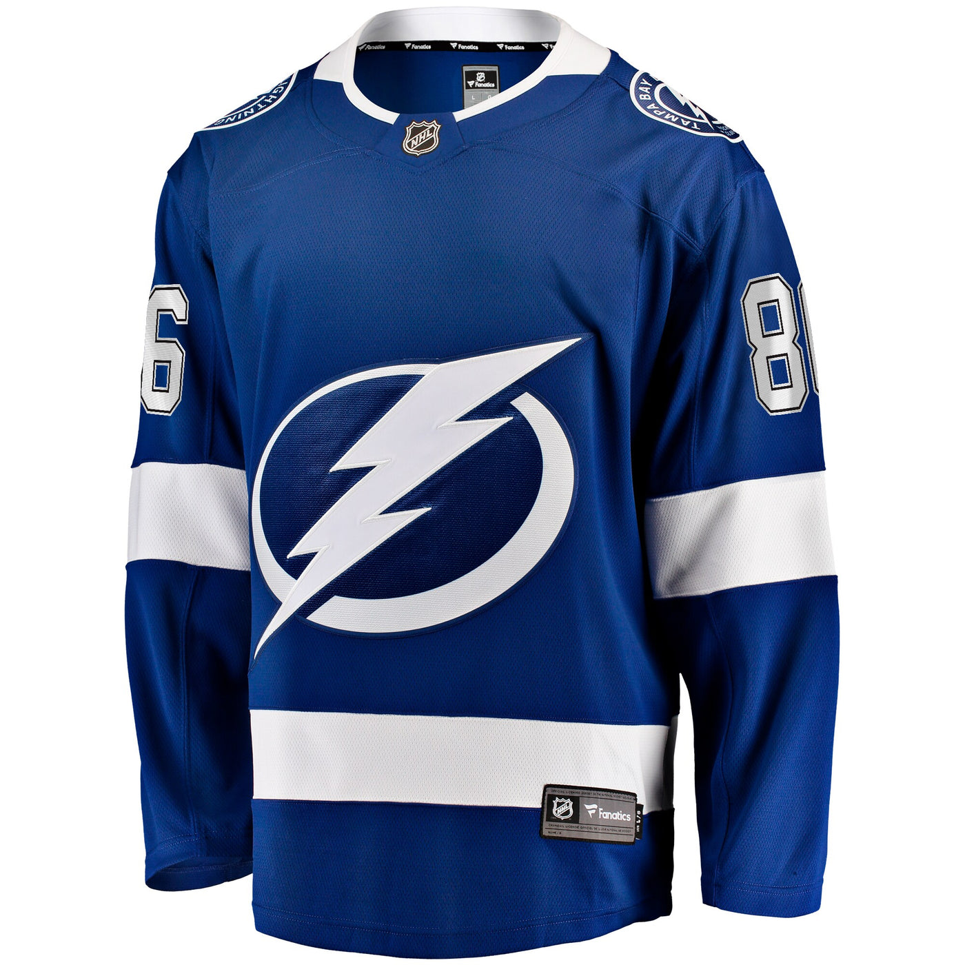 Tampa Bay Lightning Nikita Kucherov Fanatics Blue Home Breakaway Jersey