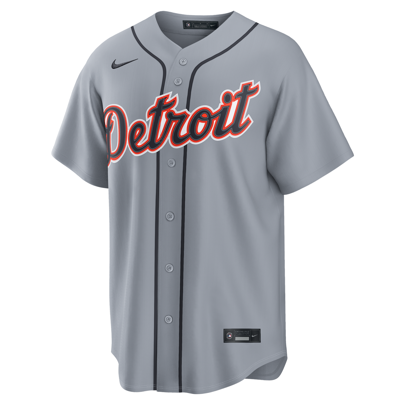 Detroit Tigers Tarik Skubal Nike Gray Road Replica Jersey