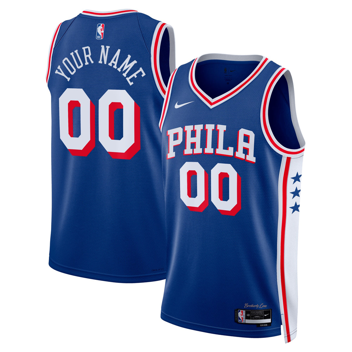 Philadelphia 76ers Icon Swingman Jersey - Custom -