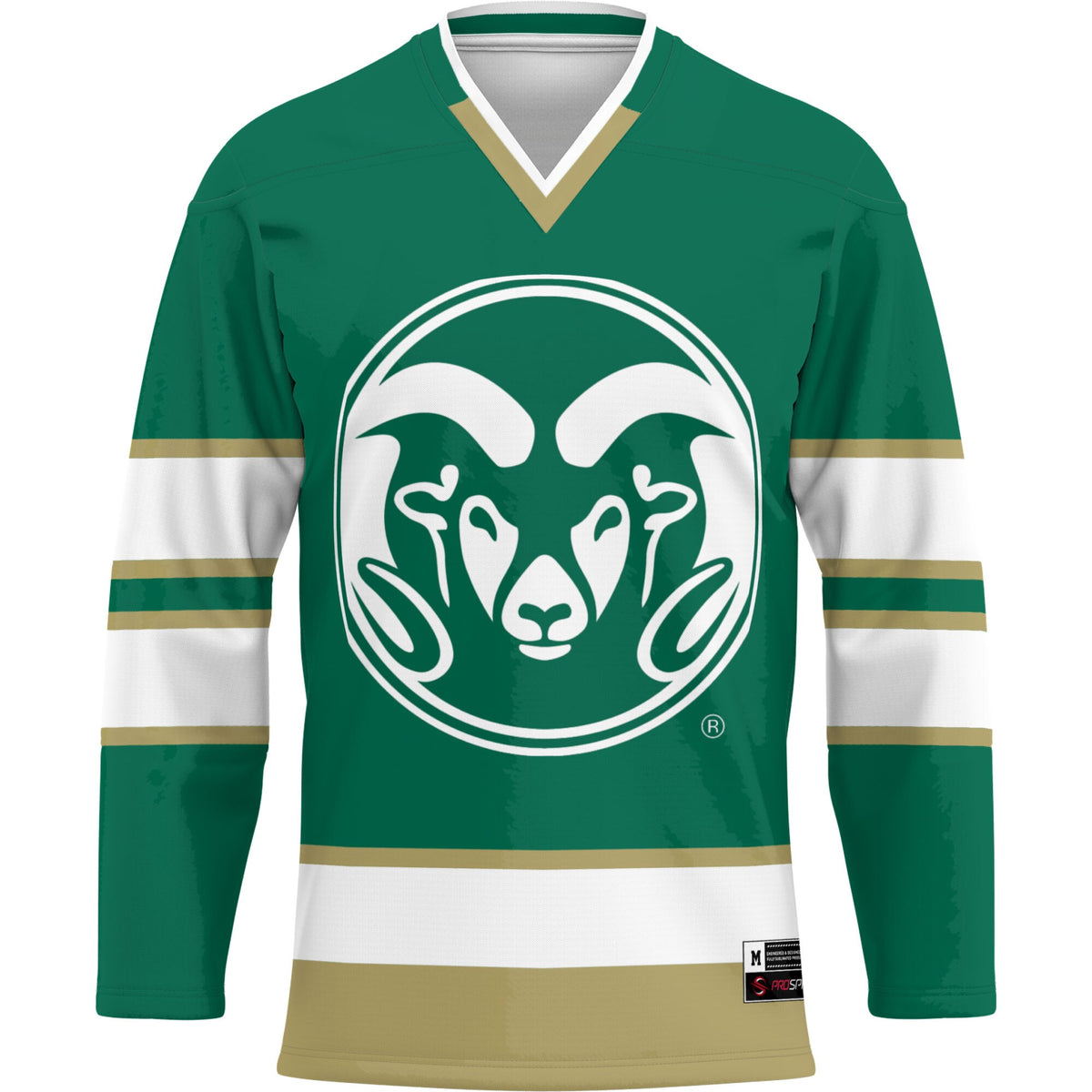 Colorado State Rams GameDay Greats Hockey Jersey - Green