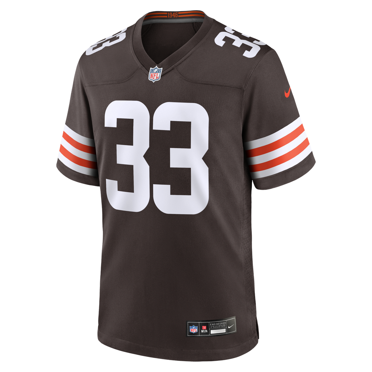 Cleveland Browns Ronnie Hickman Brown Team Game Jersey