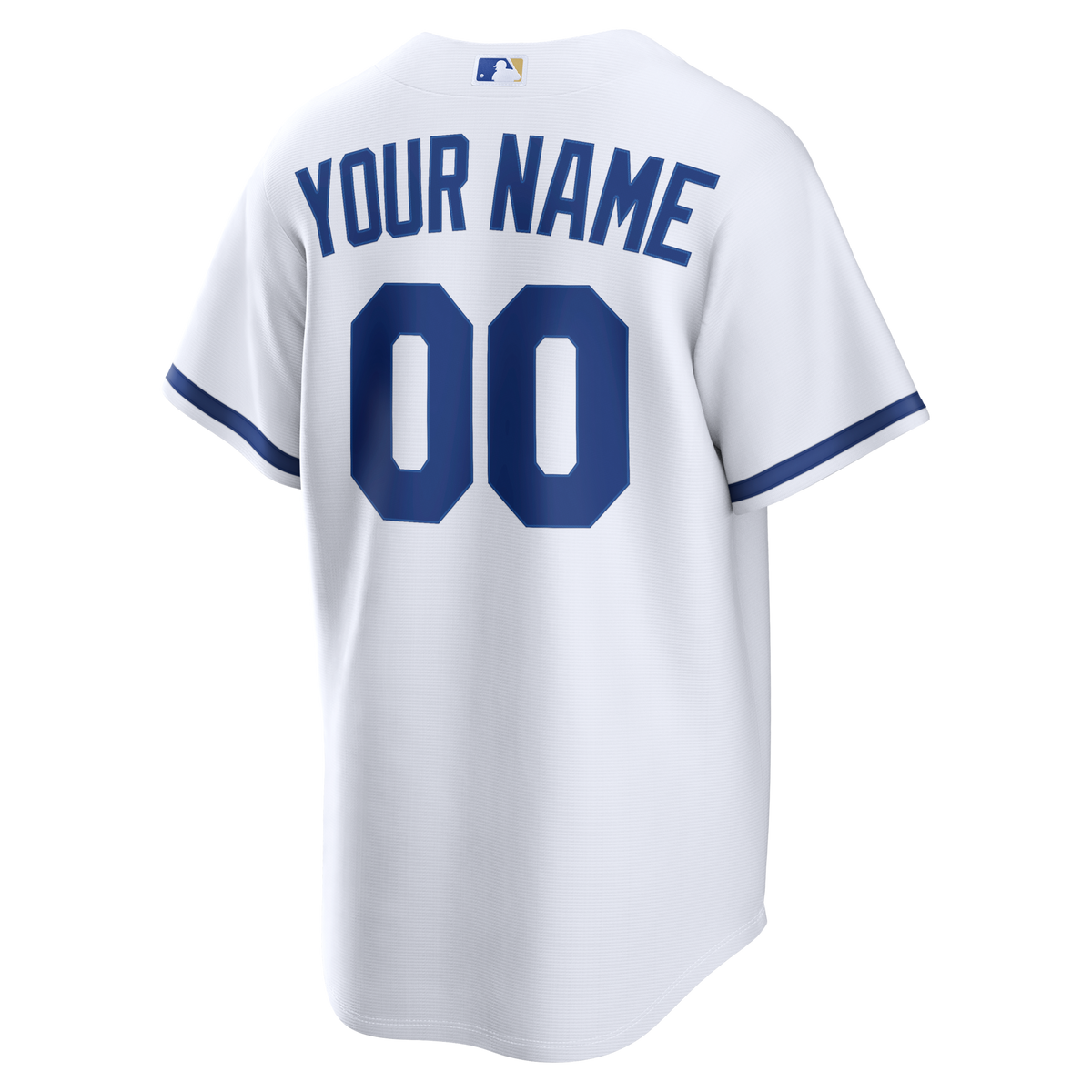 Kansas City Royals White Home Replica Custom Jersey