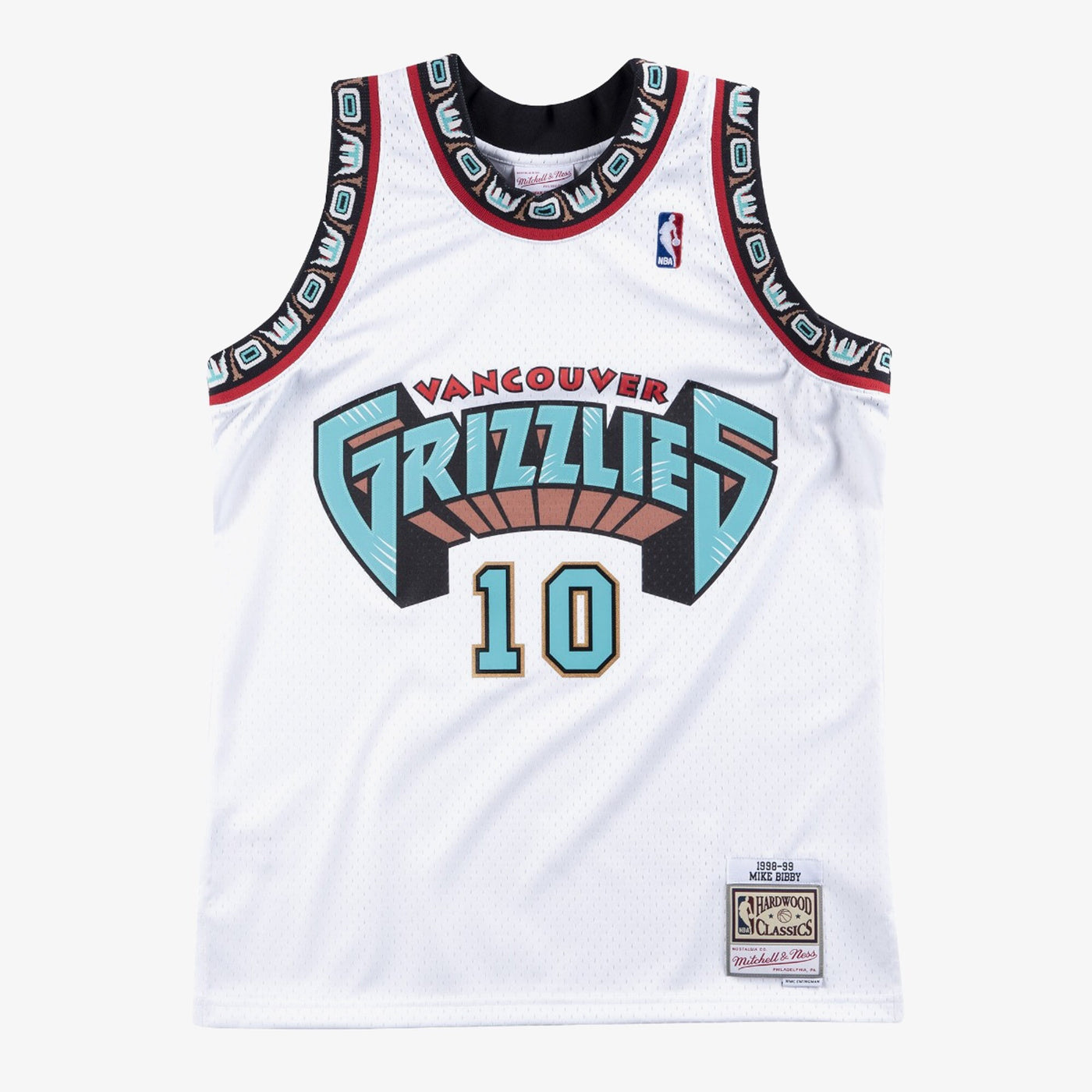 Vancouver Grizzlies Mitchell & Ness Home Swingman Jersey - - Mike Bibby